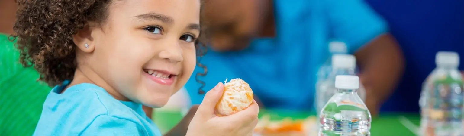 Meals 1 Childcare Network provides each student with healthy meals every day.