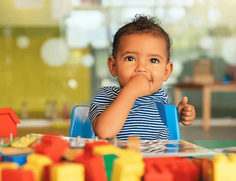 happy toddler