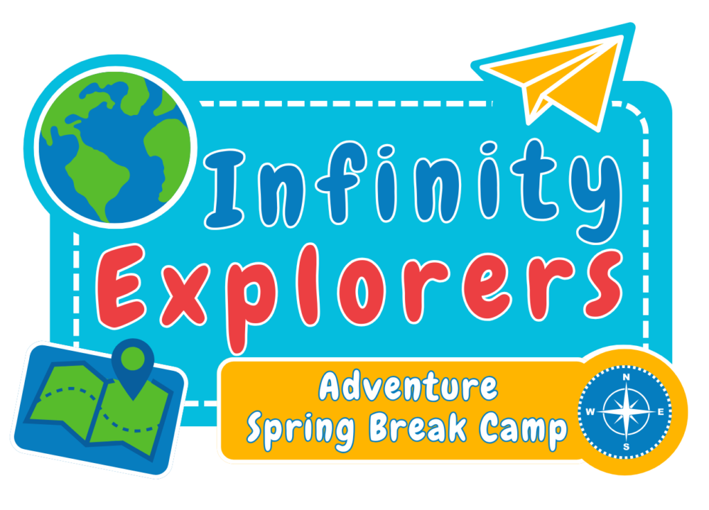 Infinity Explorers Spring Break Logo for Childcare Network